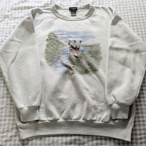 Vintage 90's Marshlands Canada Sweatshirt, Similar To Northern Reflections!